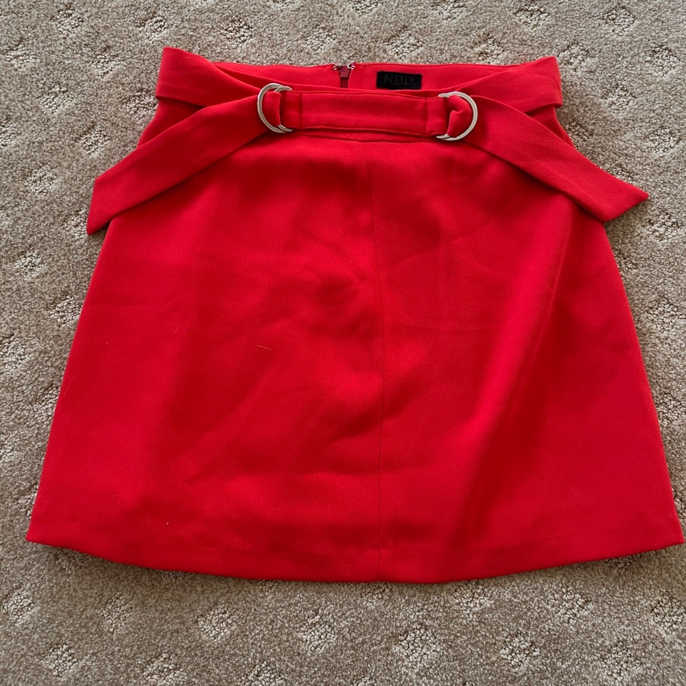 NBD Red Skirt
